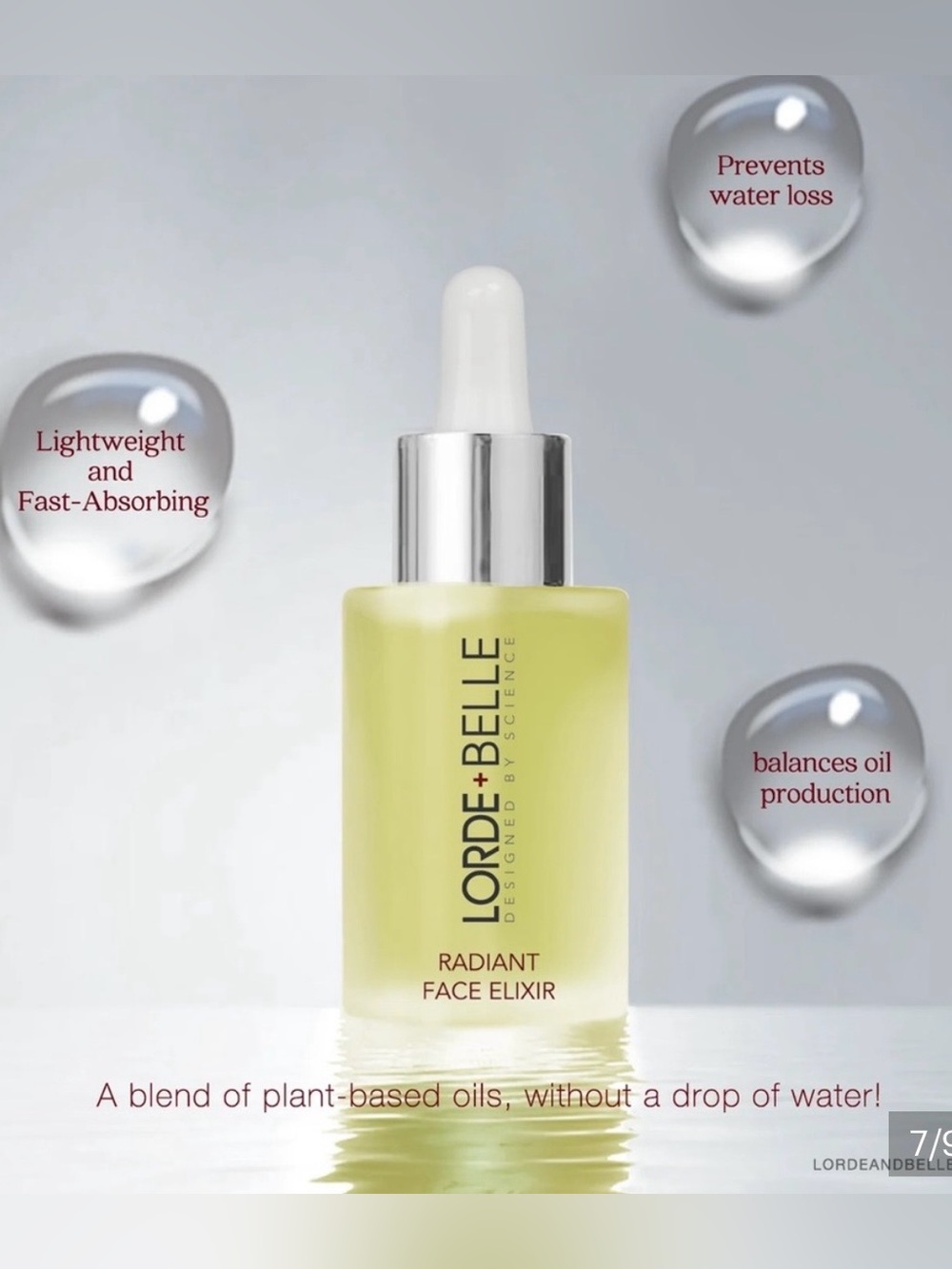 Lorde + Belle Radiant Face Elixir —     30ML/1 FL OZ